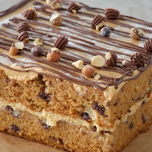 Peanut Butter Icebox Cake Recipe