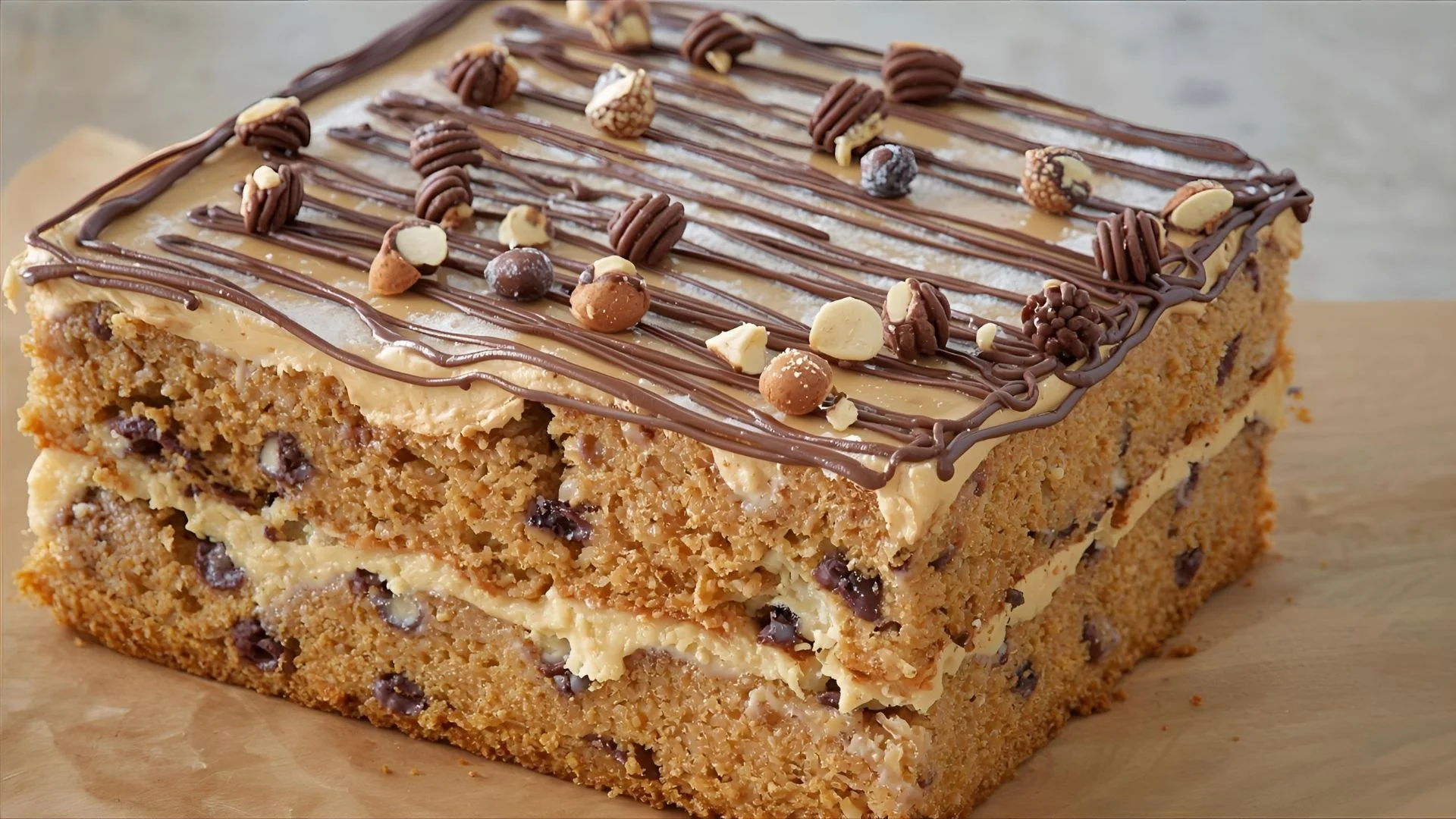 Peanut Butter Icebox Cake Recipe