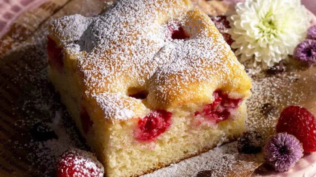 Summer Raspberry Cake Recipe