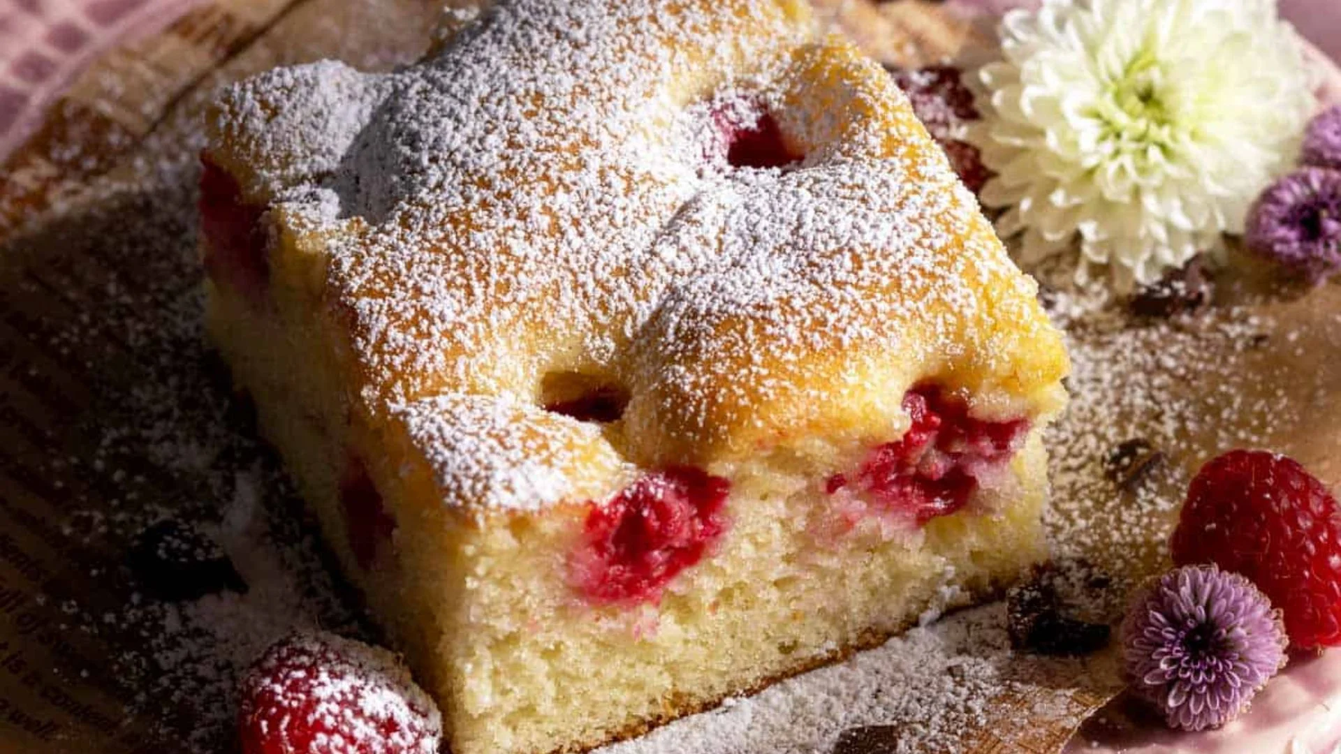 Summer Raspberry Cake Recipe